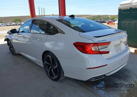 2022 Honda Accord Sport from USA, damaged, VIN 1HGCV1F32NA017052